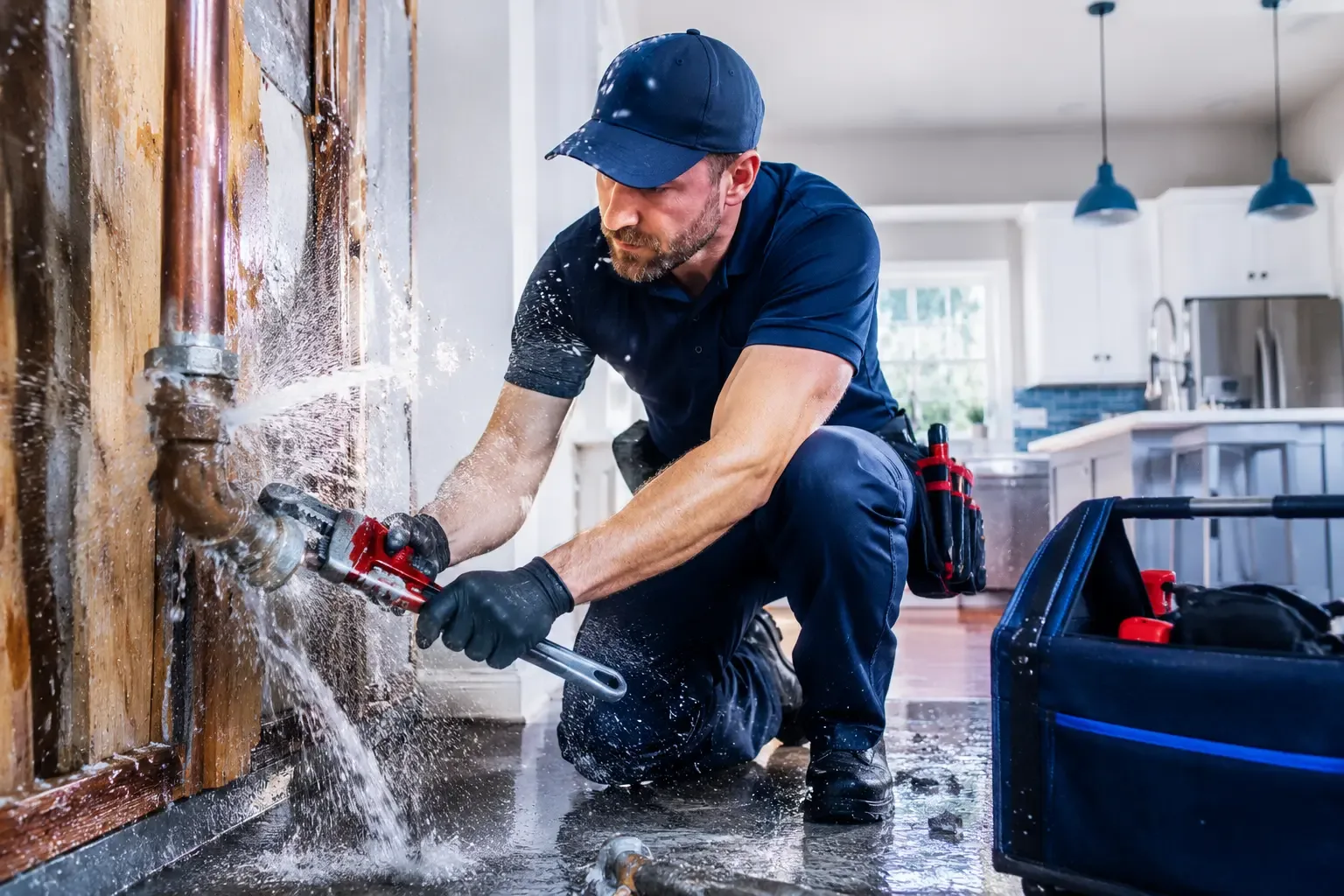 Local emergency pipe repair professionals in Dagus Mines, PA